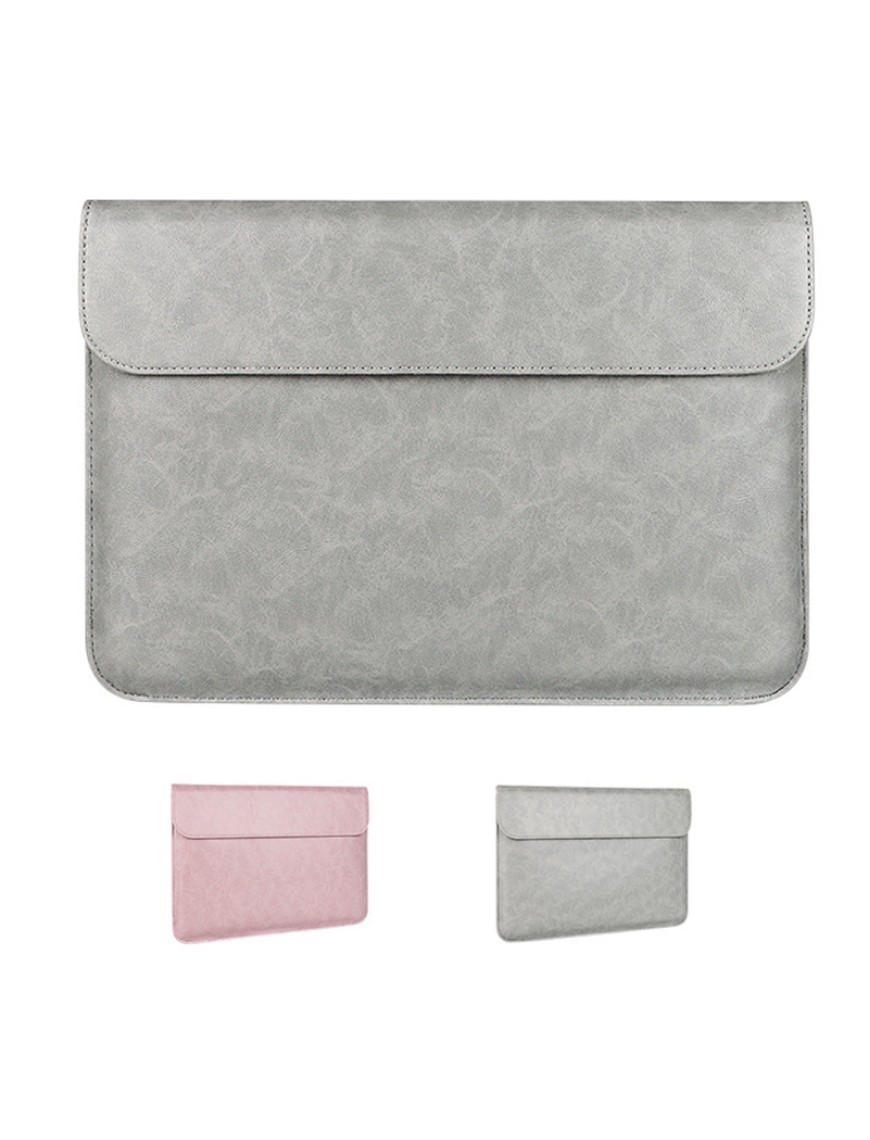 PU Leather Macbook Protective Bag