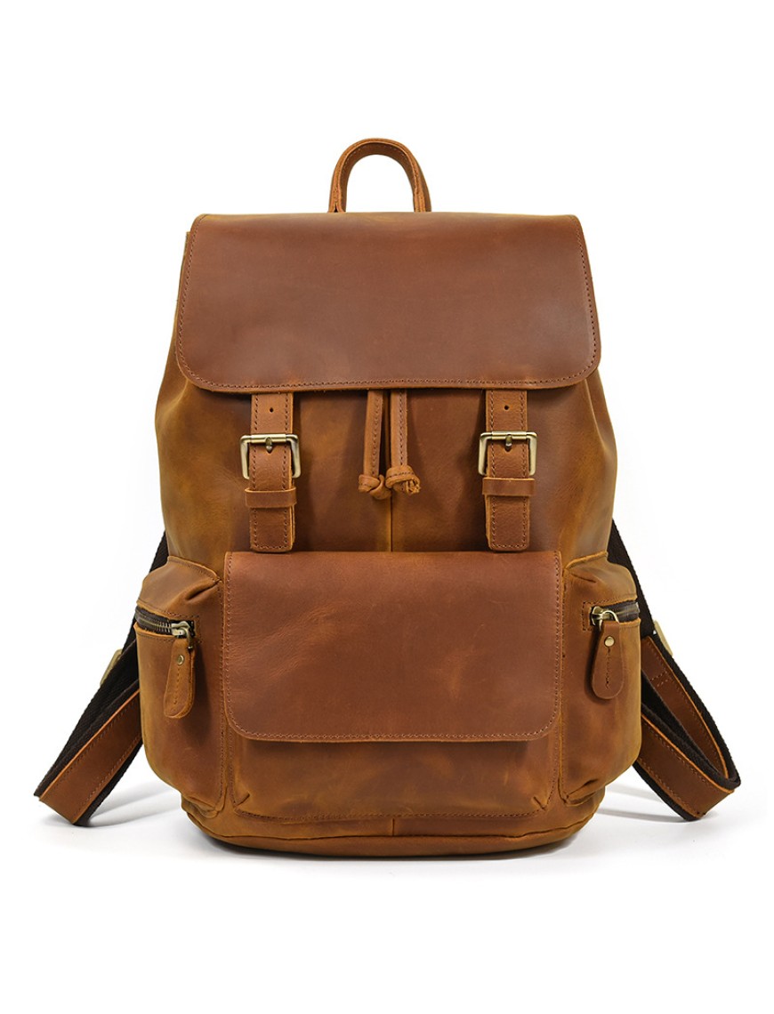 Vintage Genuine Leather Backpack