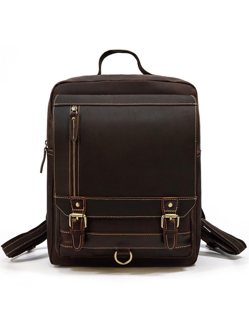 Genuine Leather Backpack for Men